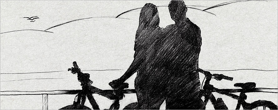 黑眼睛廣告在法拉利自行車廣告項目提案設計當中的創意設計提案稿之二